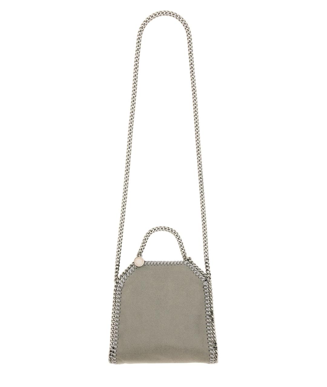 STELLA MCCARTNEY Серая сумка тоут из искусственной кожи, фото 3