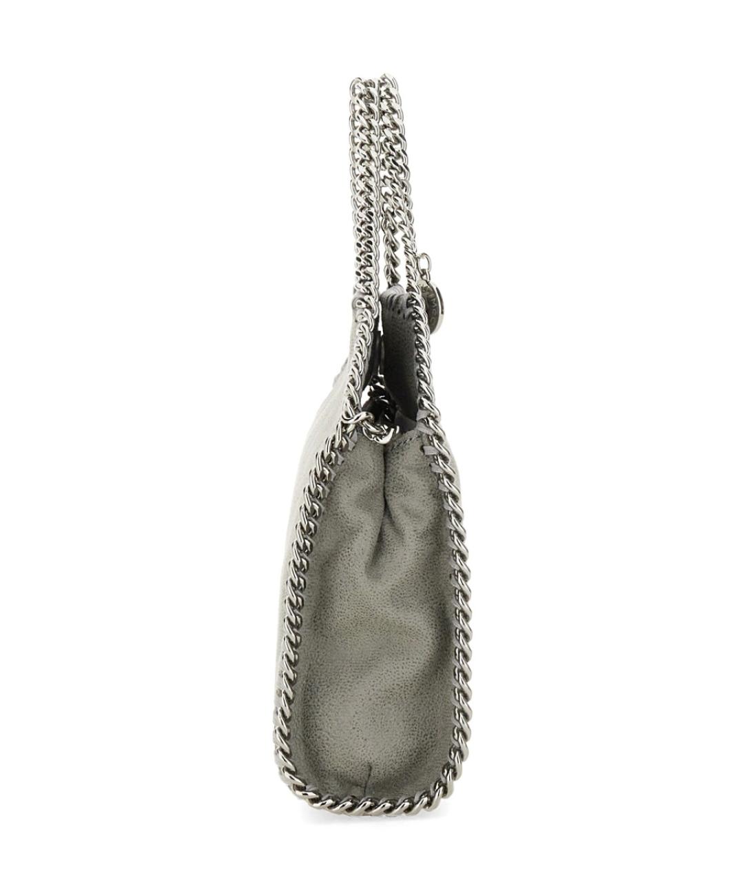 STELLA MCCARTNEY Серая сумка тоут из искусственной кожи, фото 4
