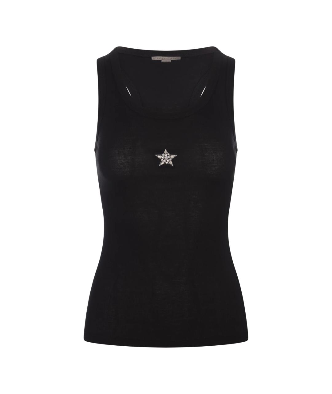 STELLA MCCARTNEY Черная майка, фото 1