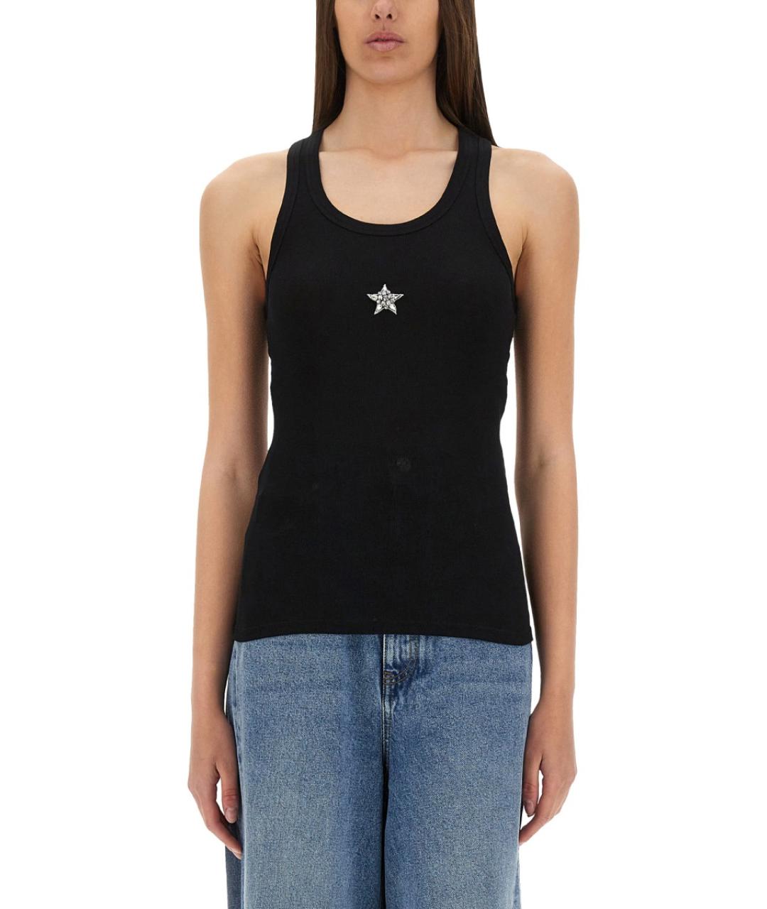 STELLA MCCARTNEY Черная майка, фото 2