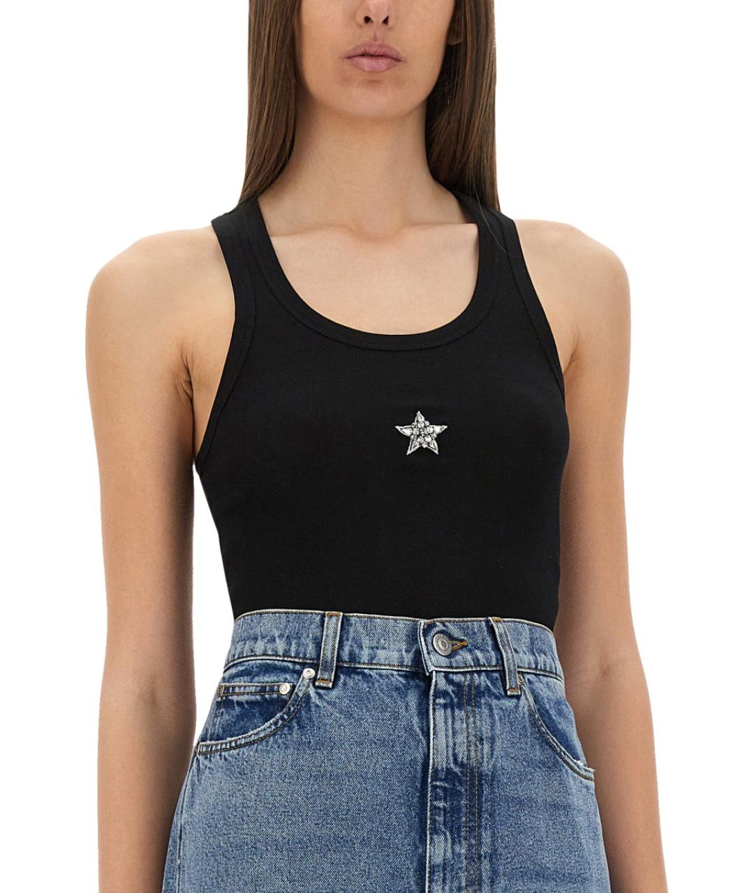 STELLA MCCARTNEY Черная майка, фото 5
