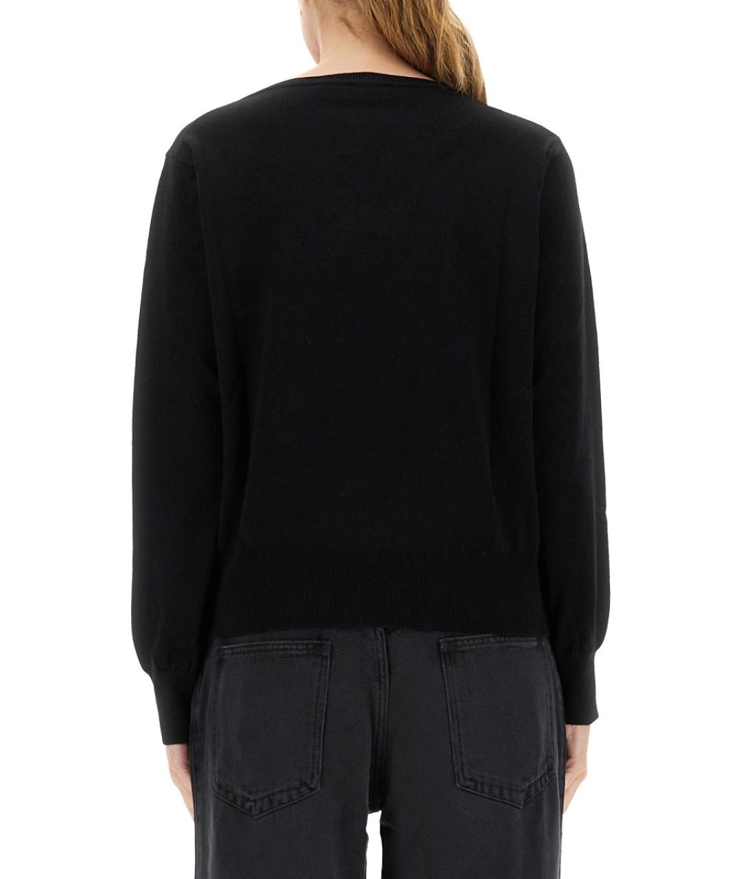 VIVIENNE WESTWOOD Черный хлопковый джемпер / свитер, фото 4