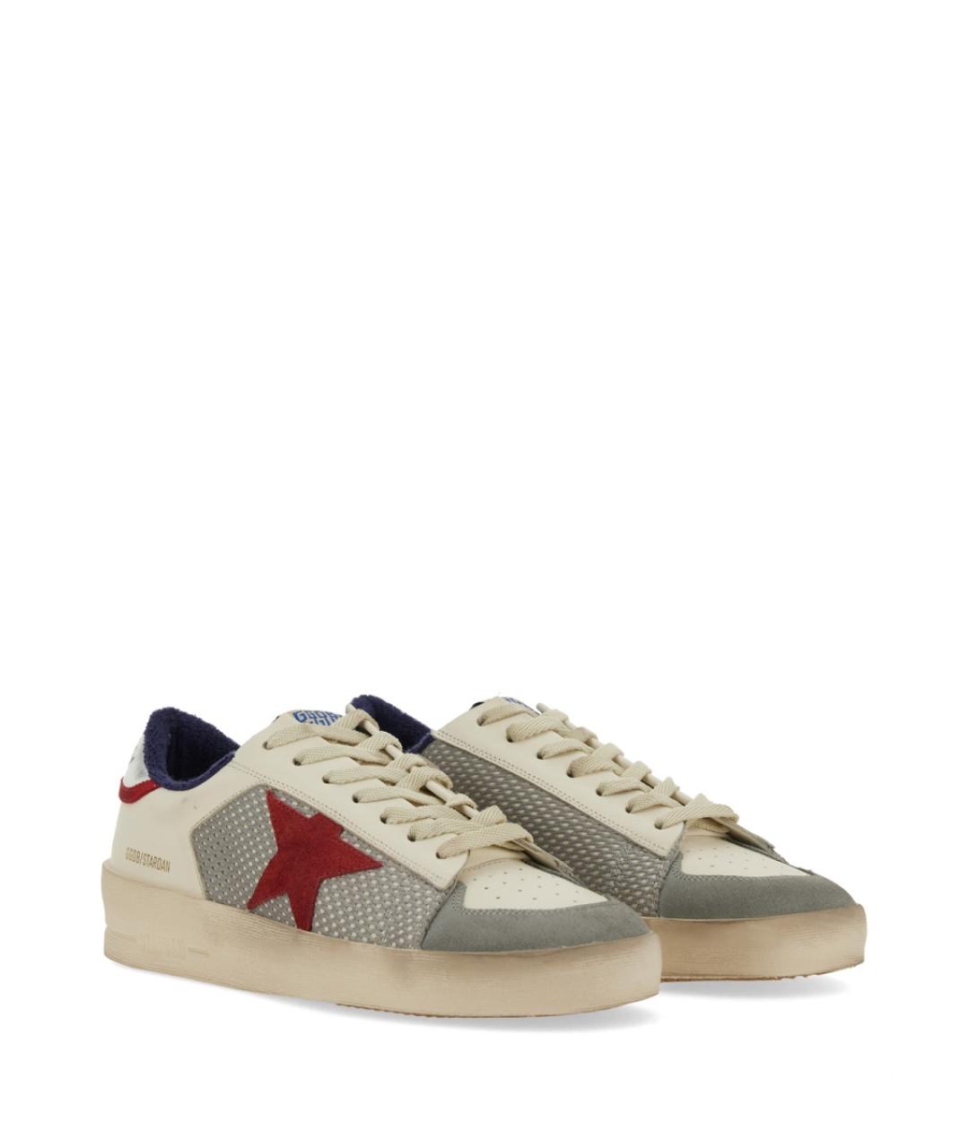 GOLDEN GOOSE DELUXE BRAND Мульти кожаные низкие кроссовки / кеды, фото 2