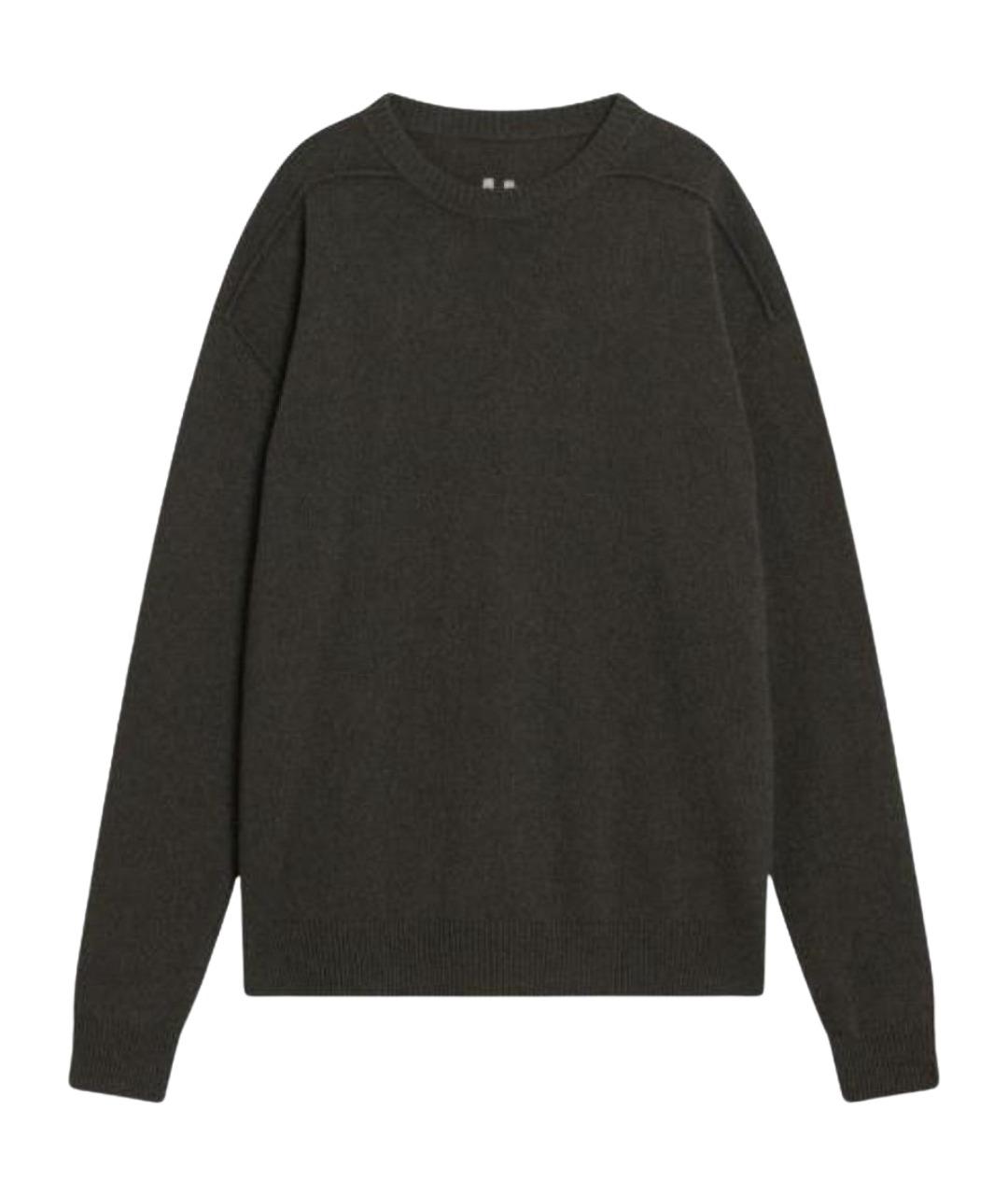 RICK OWENS Зеленый шерстяной джемпер / свитер, фото 1