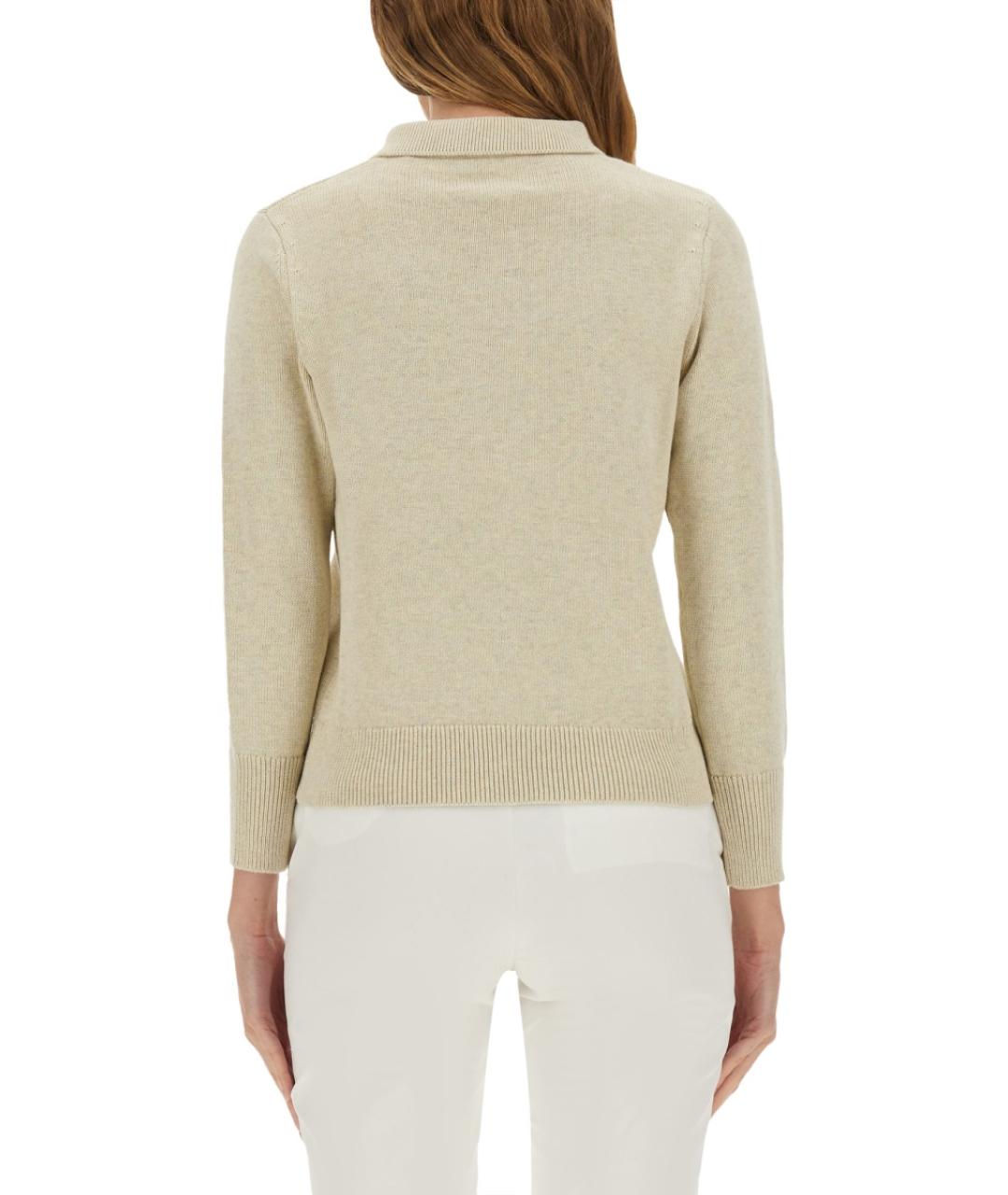 ISABEL MARANT ETOILE Бежевый хлопковый джемпер / свитер, фото 4