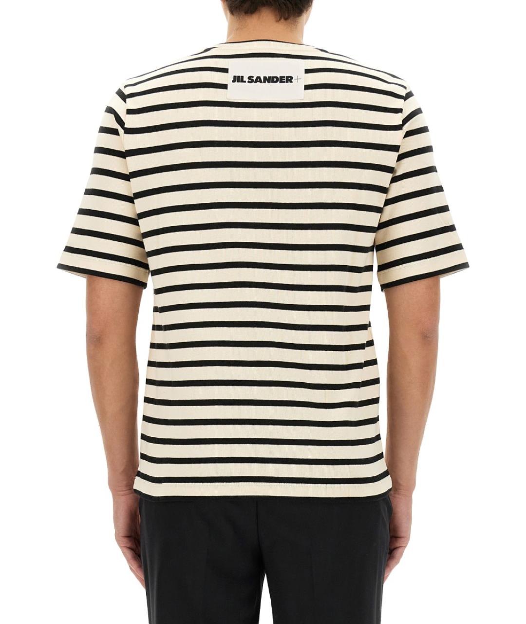 JIL SANDER Мульти хлопковая футболка, фото 4
