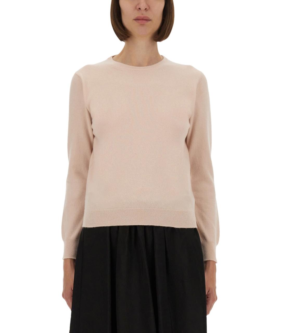 MAISON MARGIELA Розовый шерстяной джемпер / свитер, фото 5