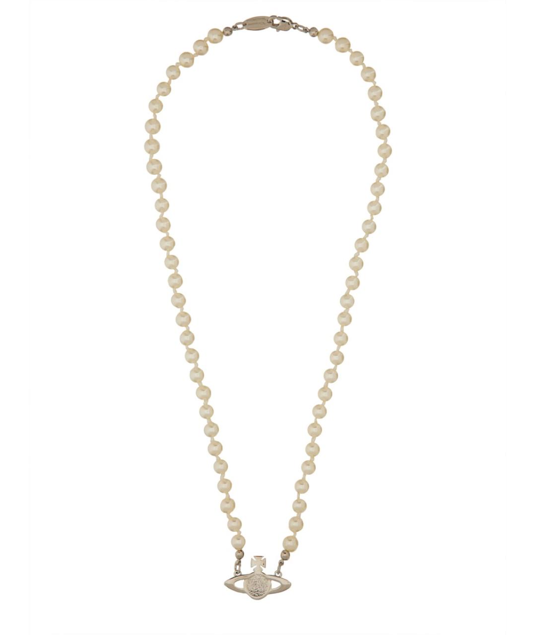 VIVIENNE WESTWOOD Серебряное латунное колье, фото 2