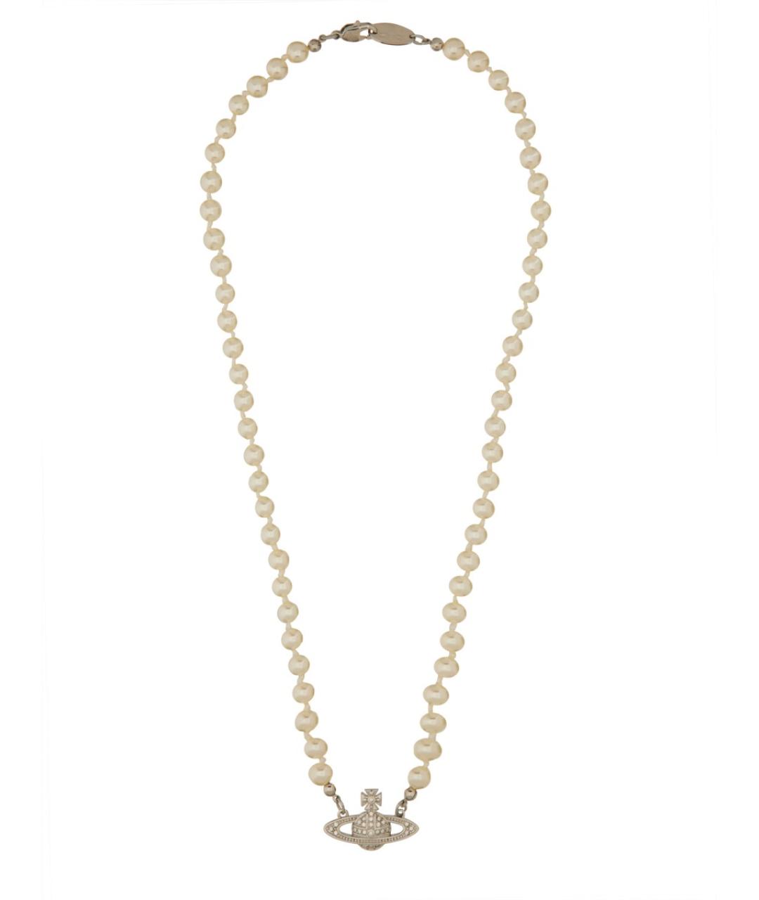 VIVIENNE WESTWOOD Серебряное латунное колье, фото 1