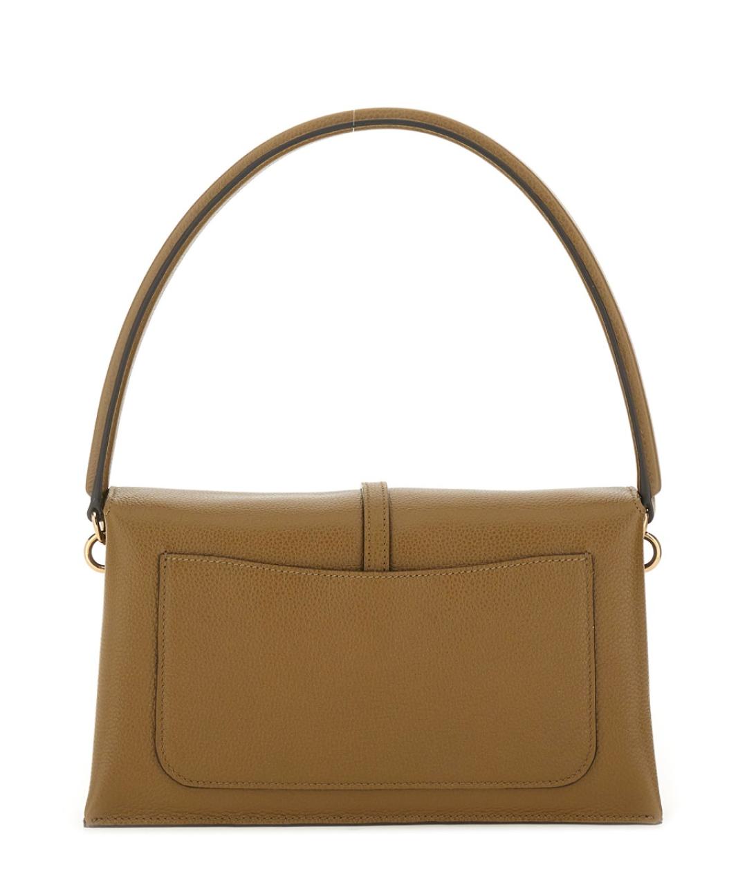 TOD'S Коричневая кожаная сумка через плечо, фото 3