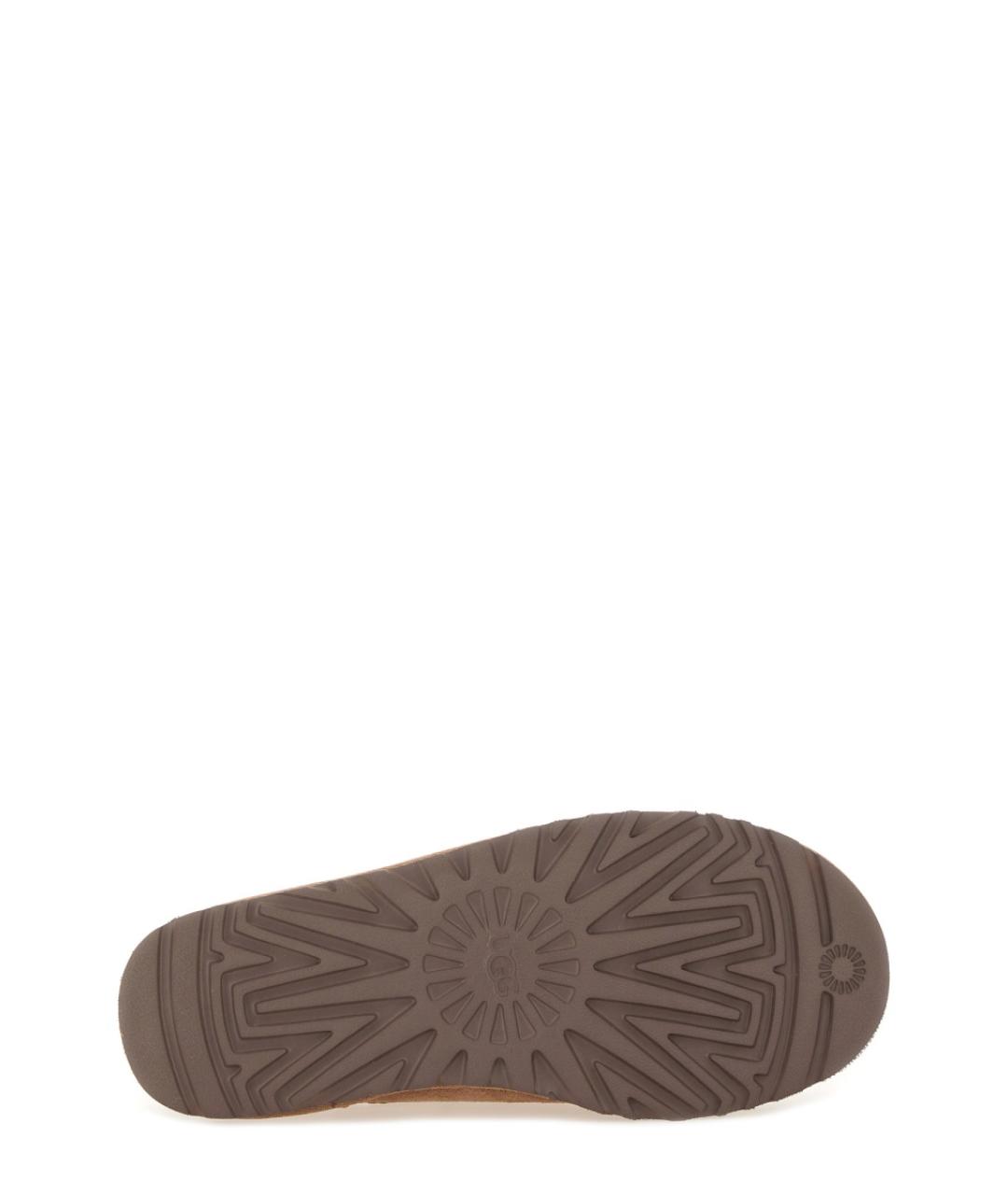 UGG AUSTRALIA Коричневые кожаные ботинки, фото 6