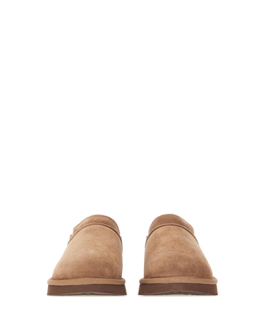 UGG AUSTRALIA Коричневые кожаные ботинки, фото 5