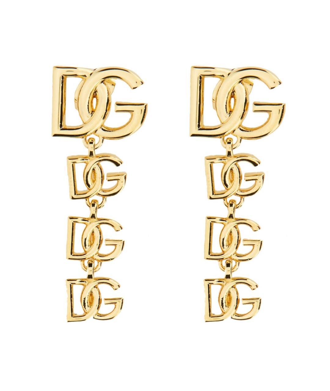 DOLCE&GABBANA Золотые серьги, фото 1