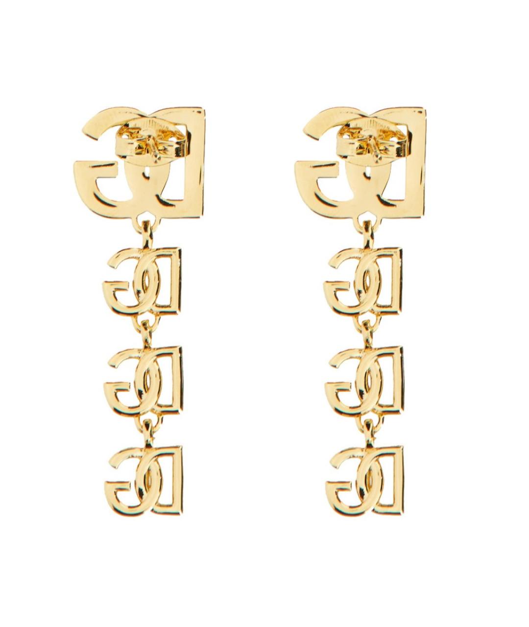 DOLCE&GABBANA Золотые серьги, фото 2