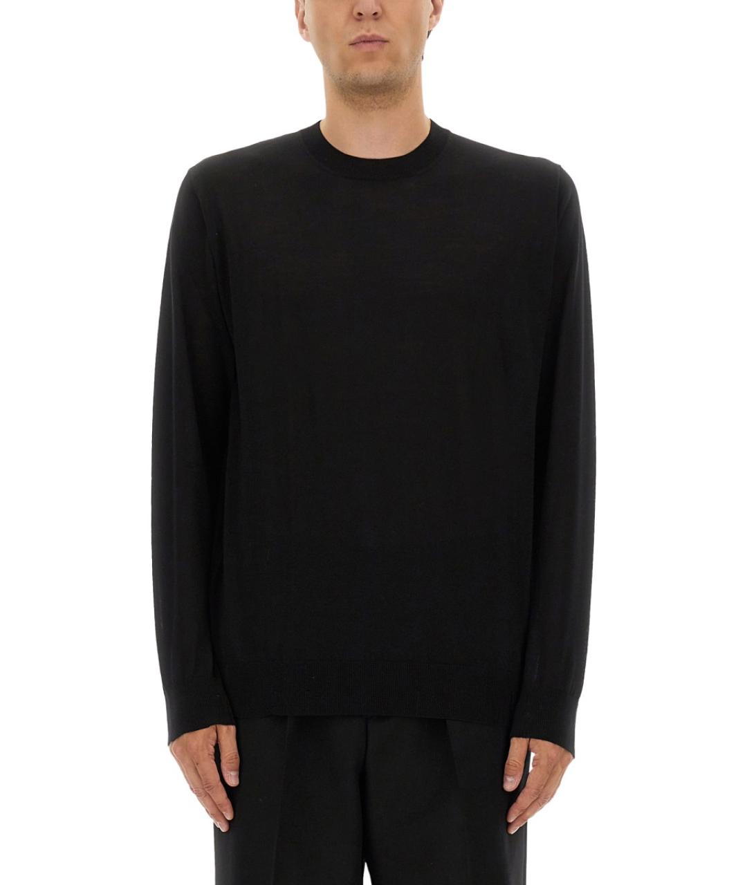 GOLDEN GOOSE DELUXE BRAND Черный шерстяной джемпер / свитер, фото 5