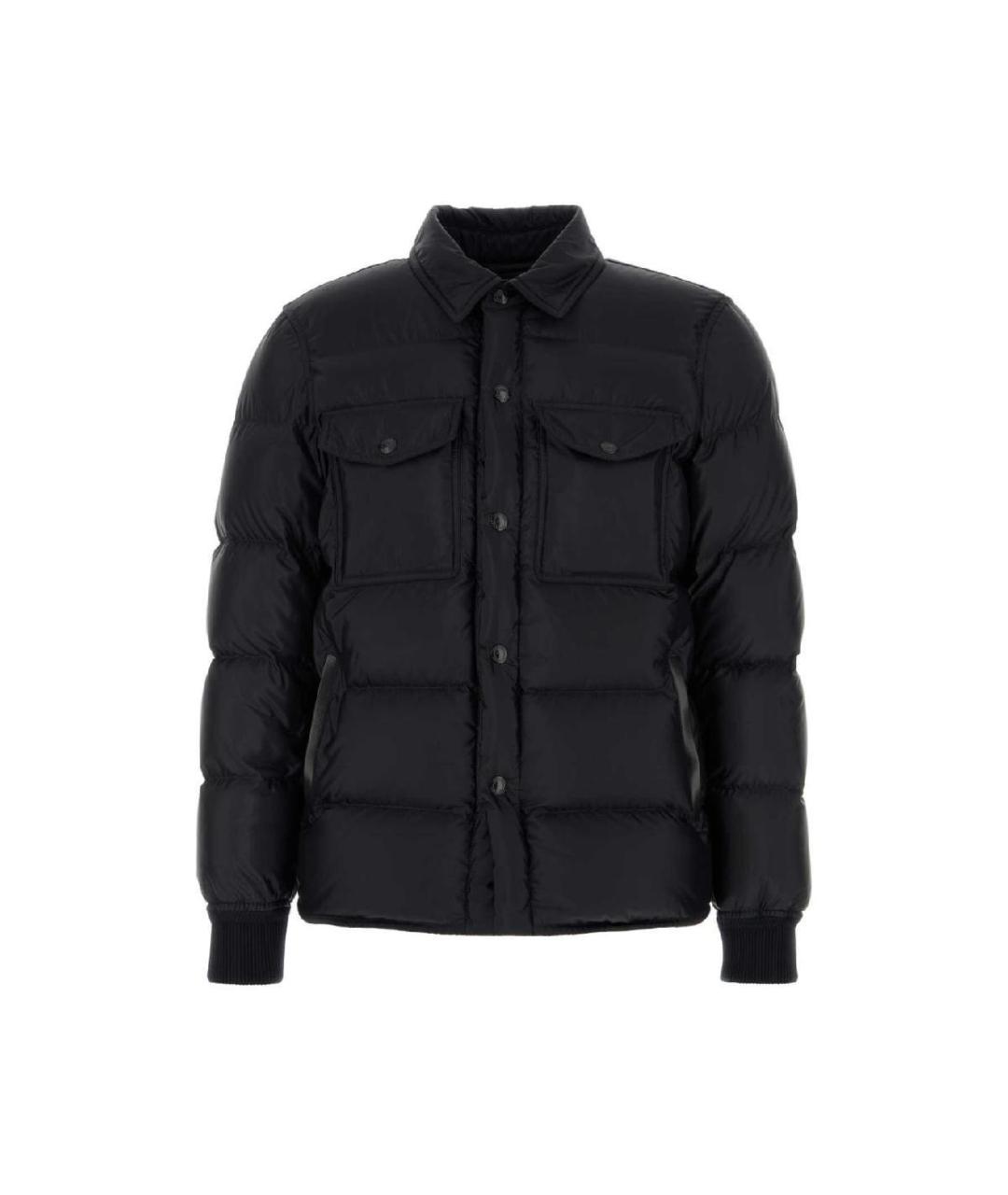 TOM FORD Темно-синяя полиэстеровая куртка, фото 1