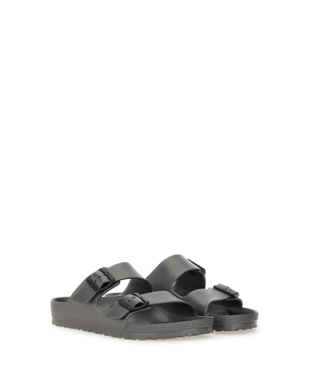 BIRKENSTOCK Серые шлепанцы, фото 2