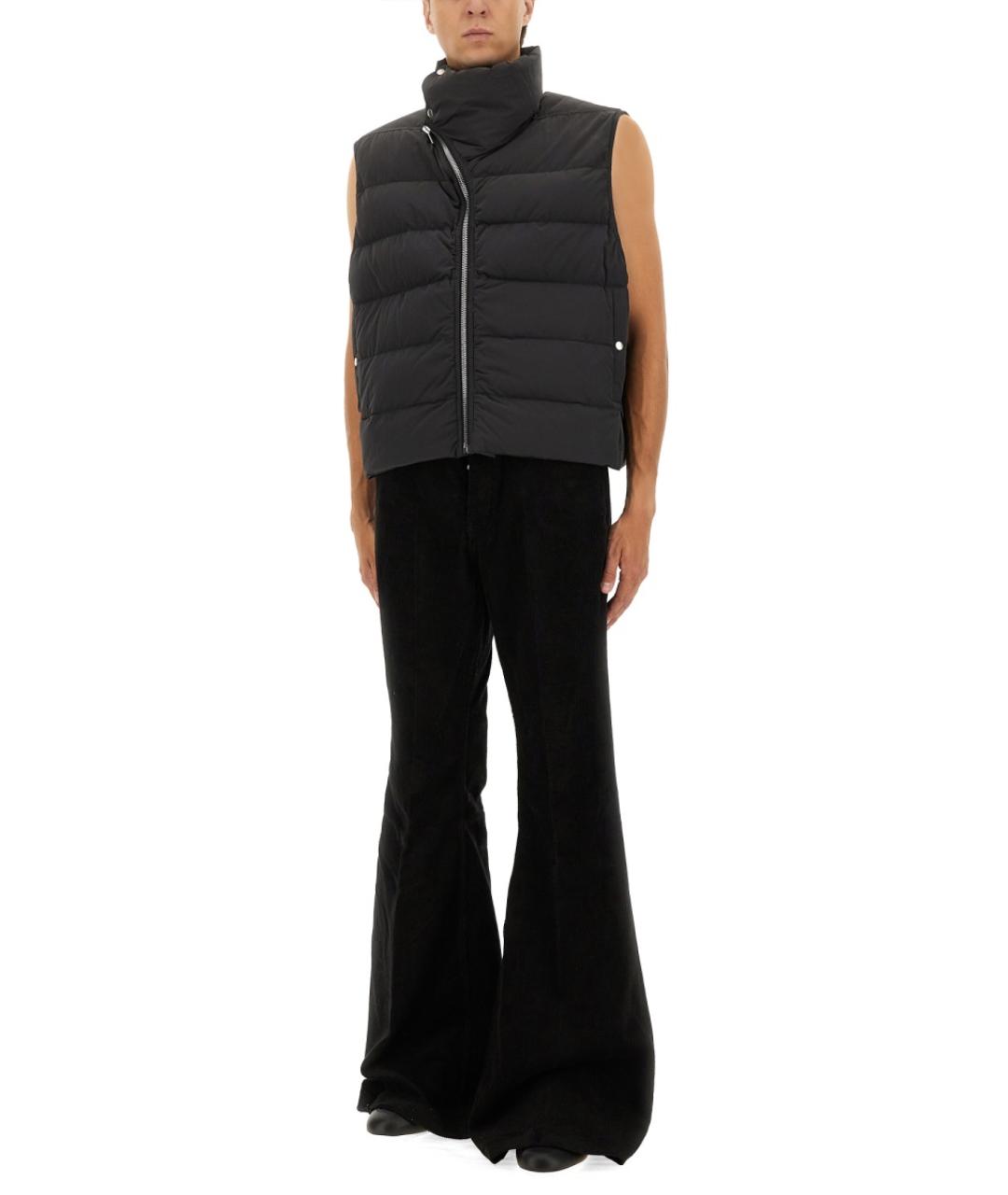RICK OWENS Черный полиамидовый жилет, фото 3
