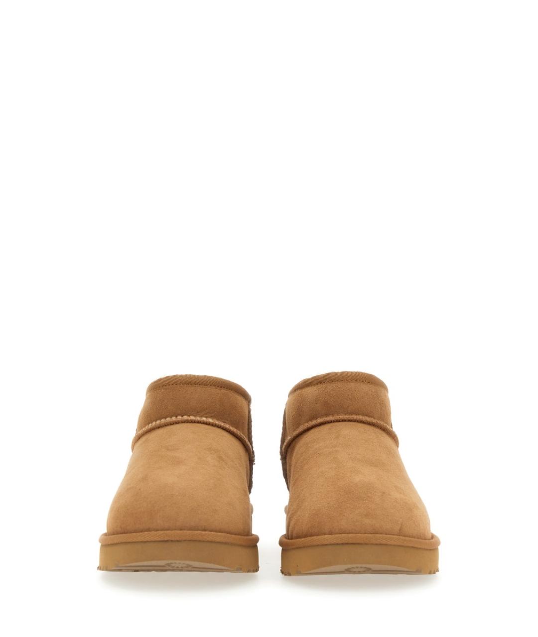 UGG AUSTRALIA Бежевые нубуковые ботинки, фото 2