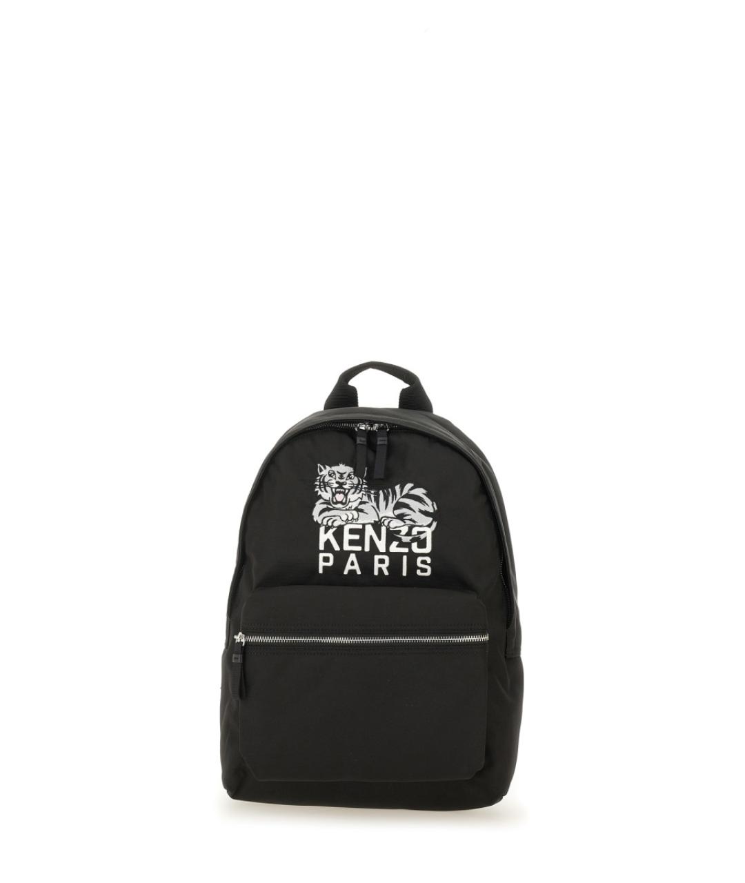 KENZO Черный синтетический рюкзак, фото 1