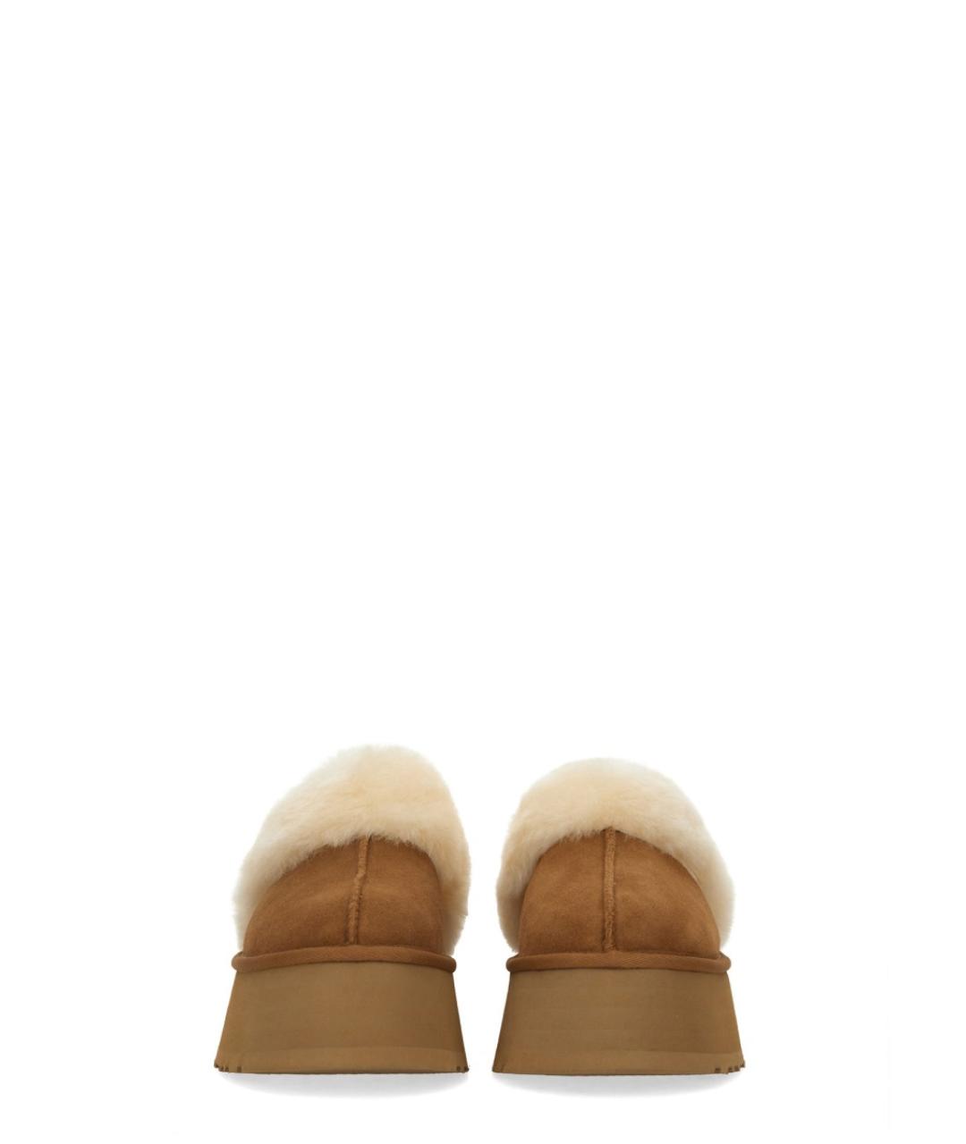 UGG AUSTRALIA Коричневые нубуковые сабо, фото 4