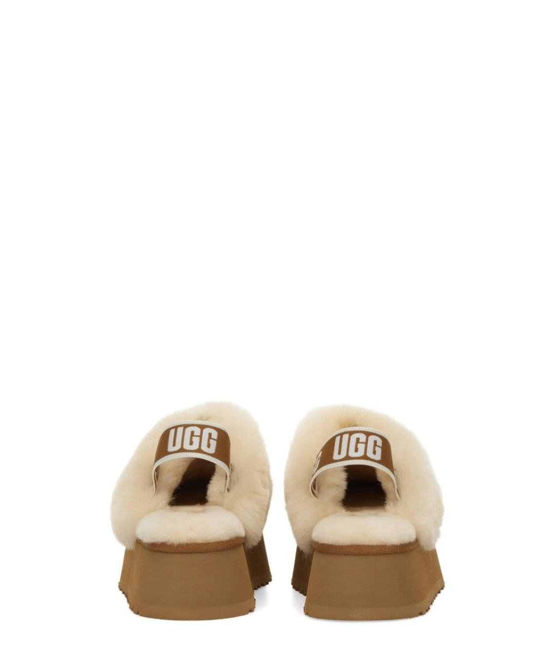 UGG AUSTRALIA Коричневые нубуковые сабо, фото 3