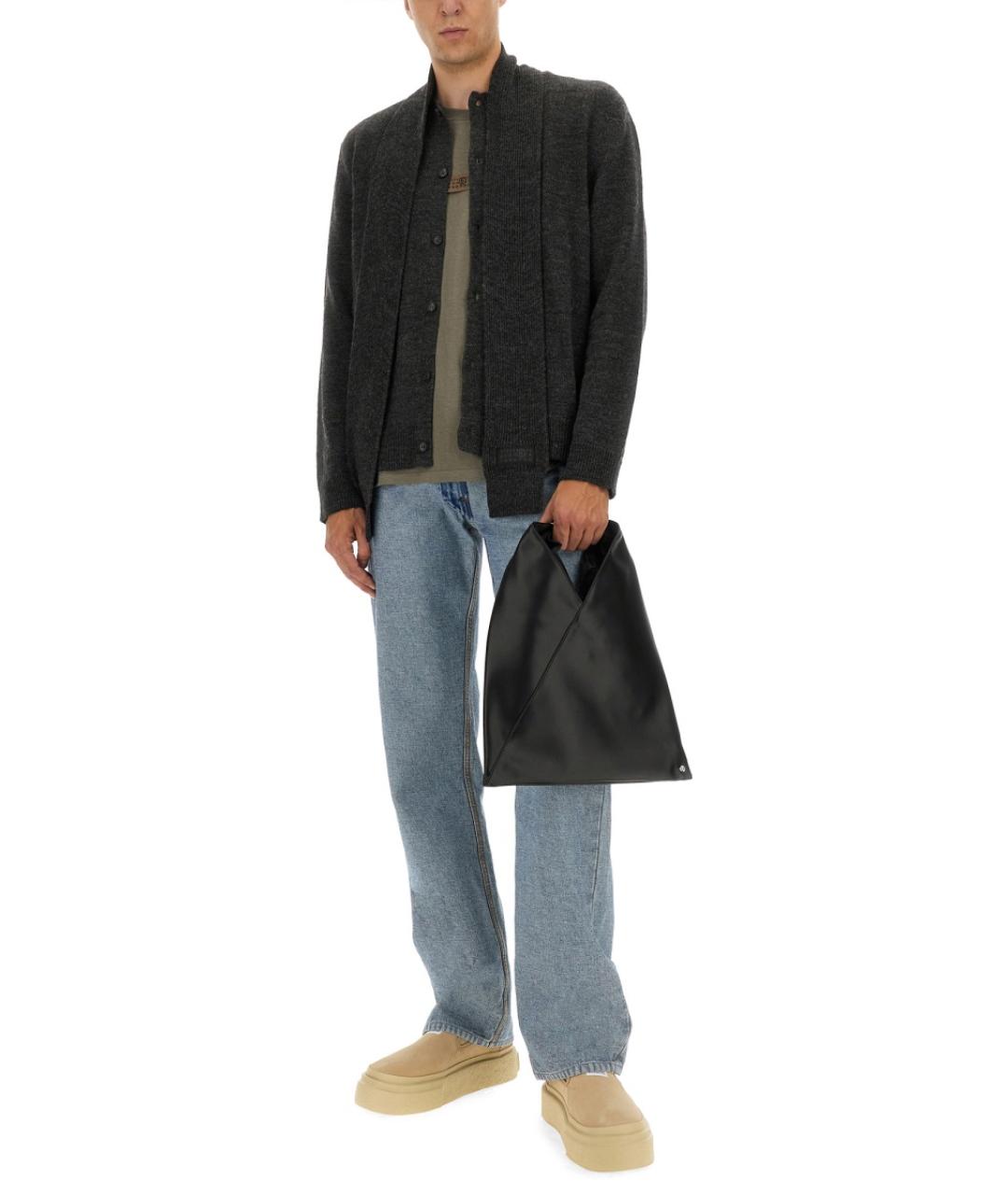 MM6 MAISON MARGIELA Серый шерстяной джемпер / свитер, фото 2