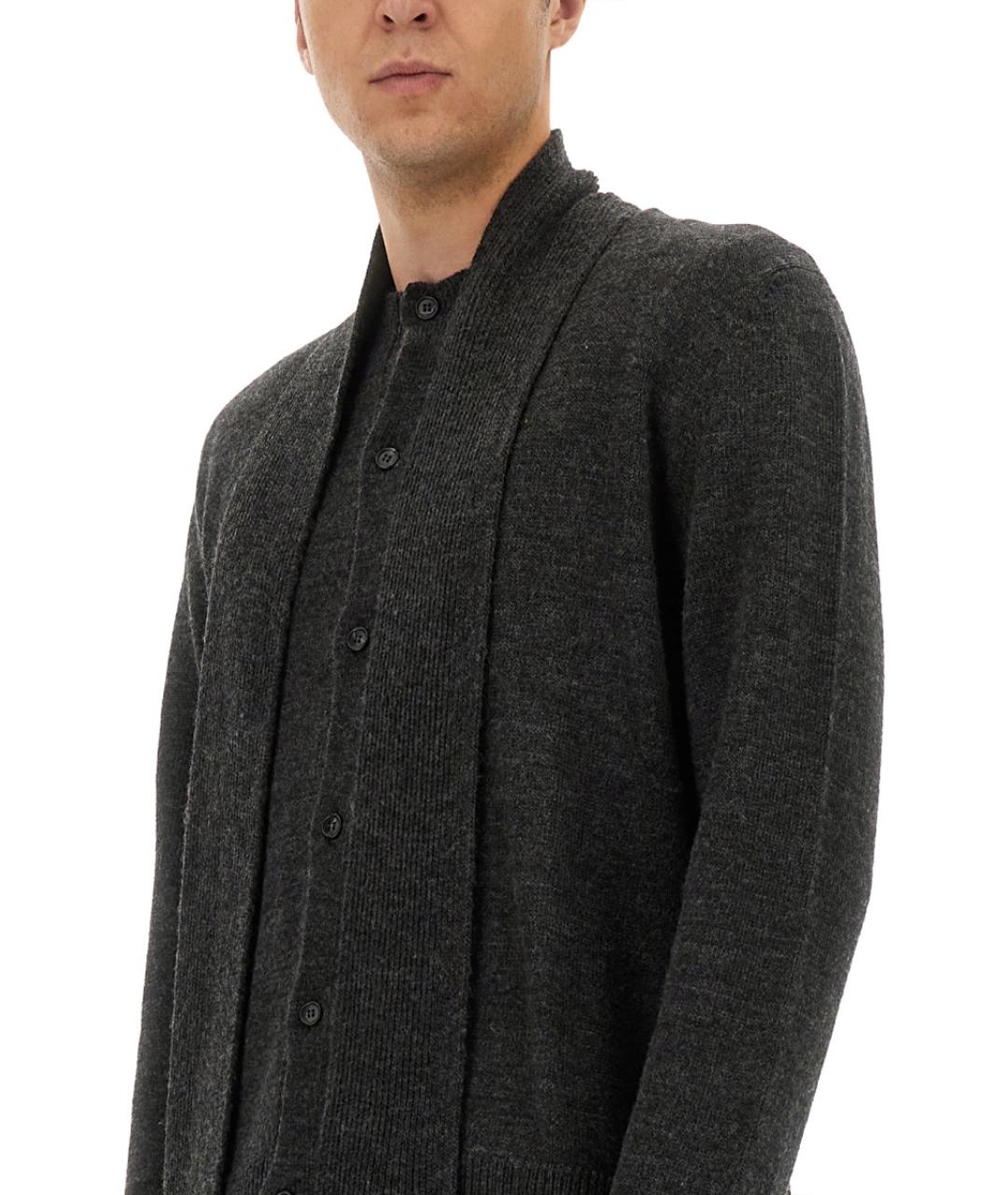 MM6 MAISON MARGIELA Серый шерстяной джемпер / свитер, фото 4