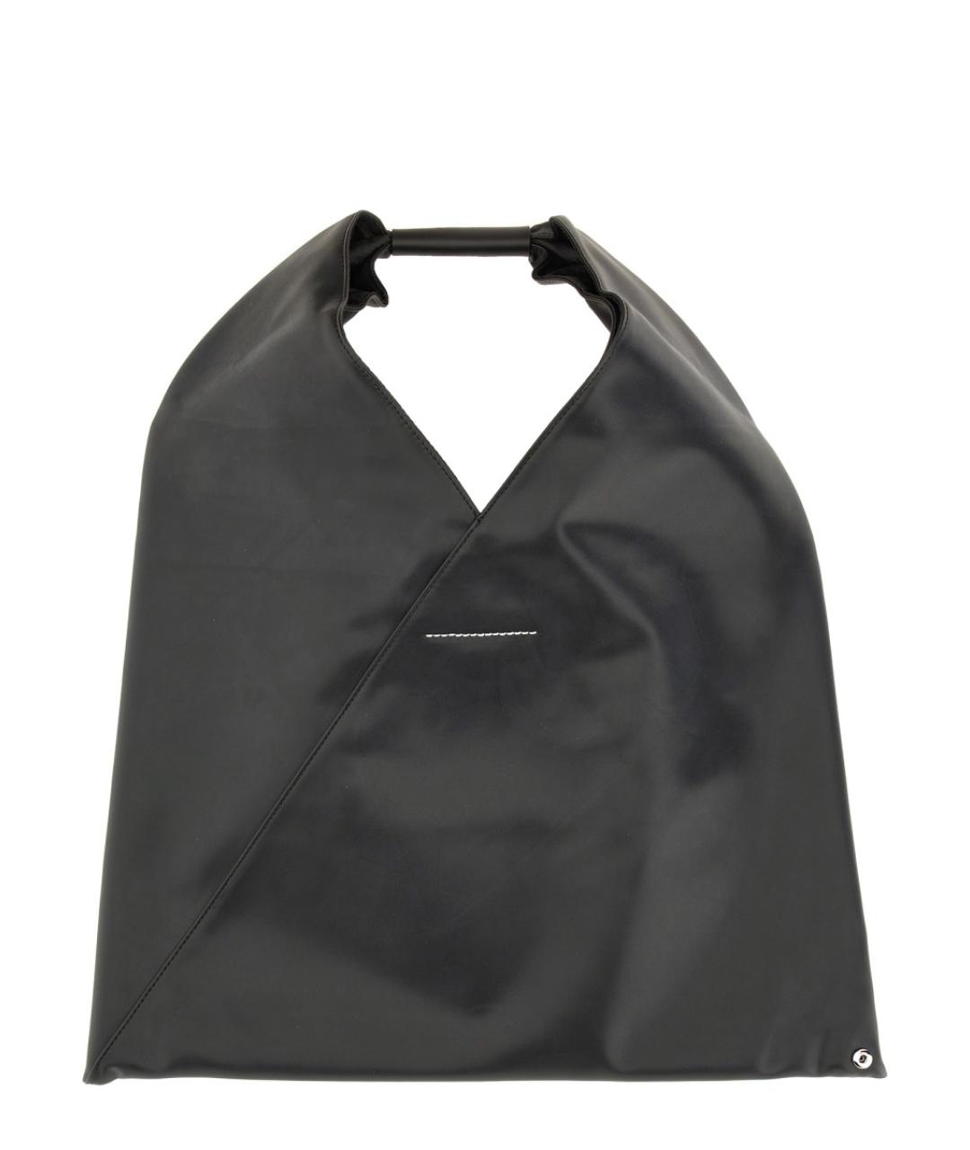 MM6 MAISON MARGIELA Черная сумка тоут, фото 2