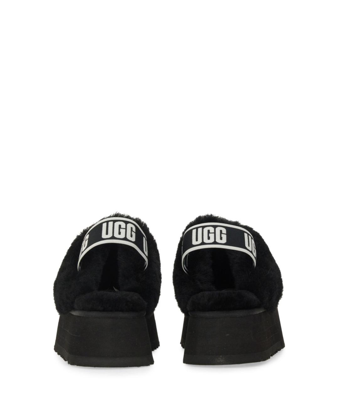 UGG AUSTRALIA Черные шлепанцы, фото 6