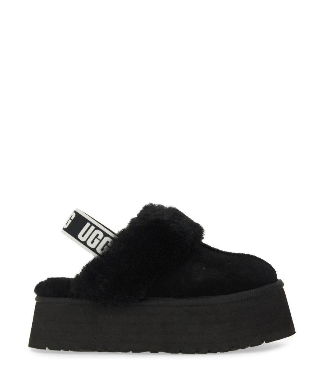 UGG AUSTRALIA Черные шлепанцы, фото 1