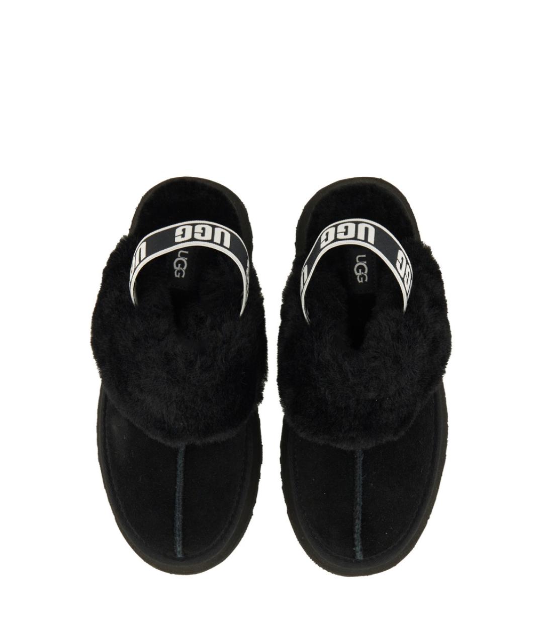 UGG AUSTRALIA Черные шлепанцы, фото 5