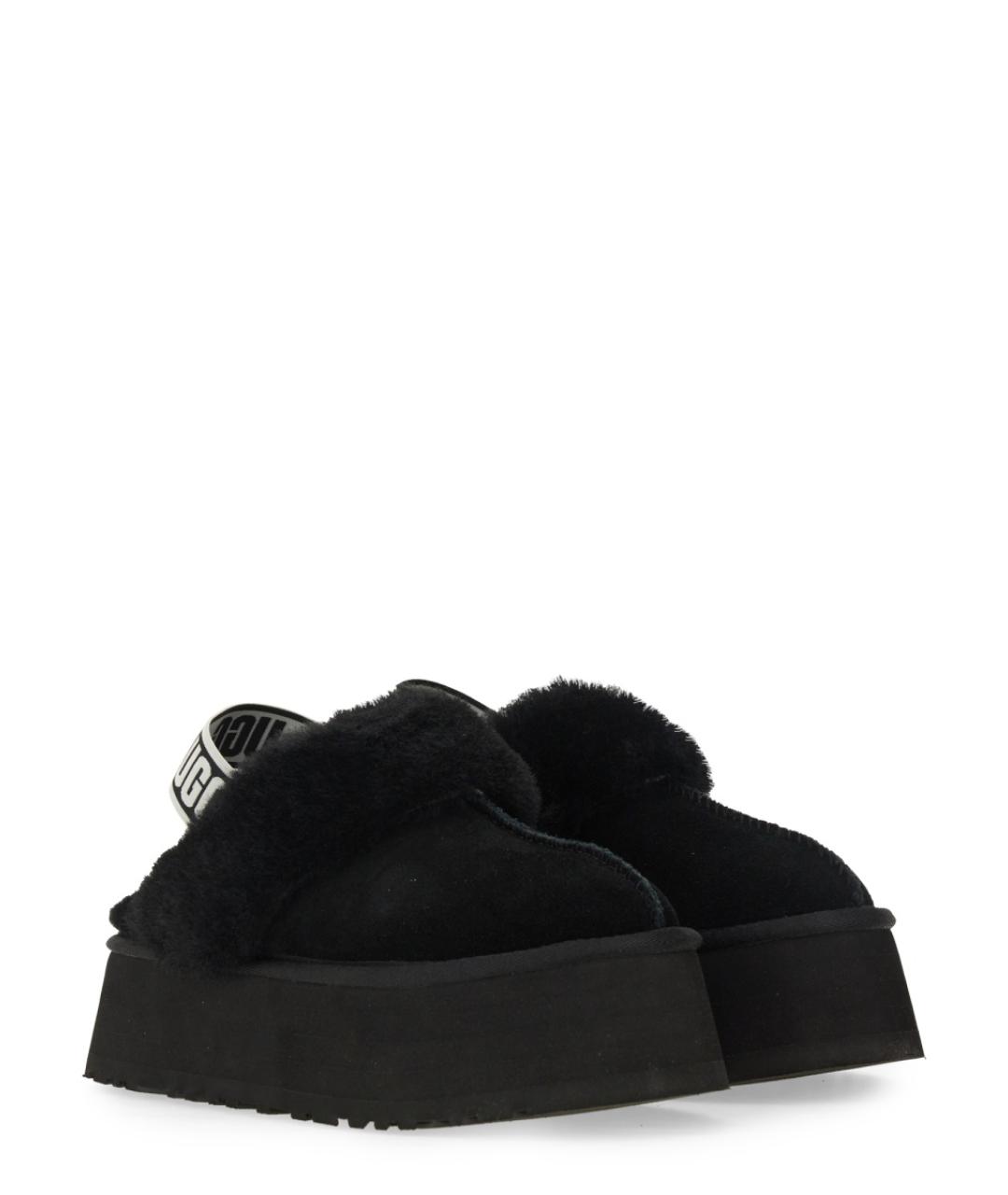 UGG AUSTRALIA Черные шлепанцы, фото 2