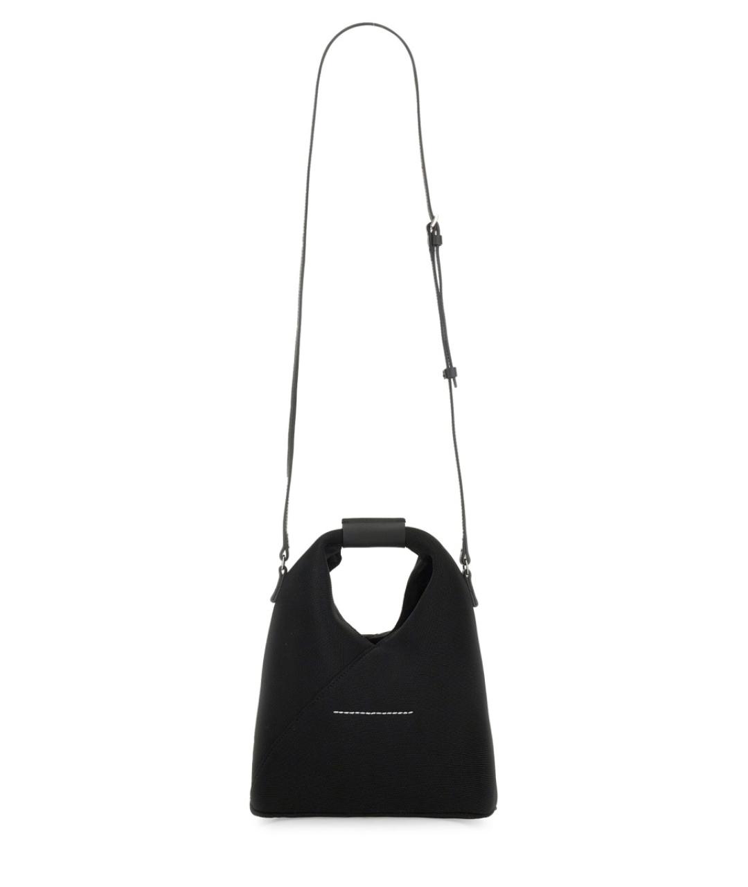 MM6 MAISON MARGIELA Черная синтетическая сумка через плечо, фото 2