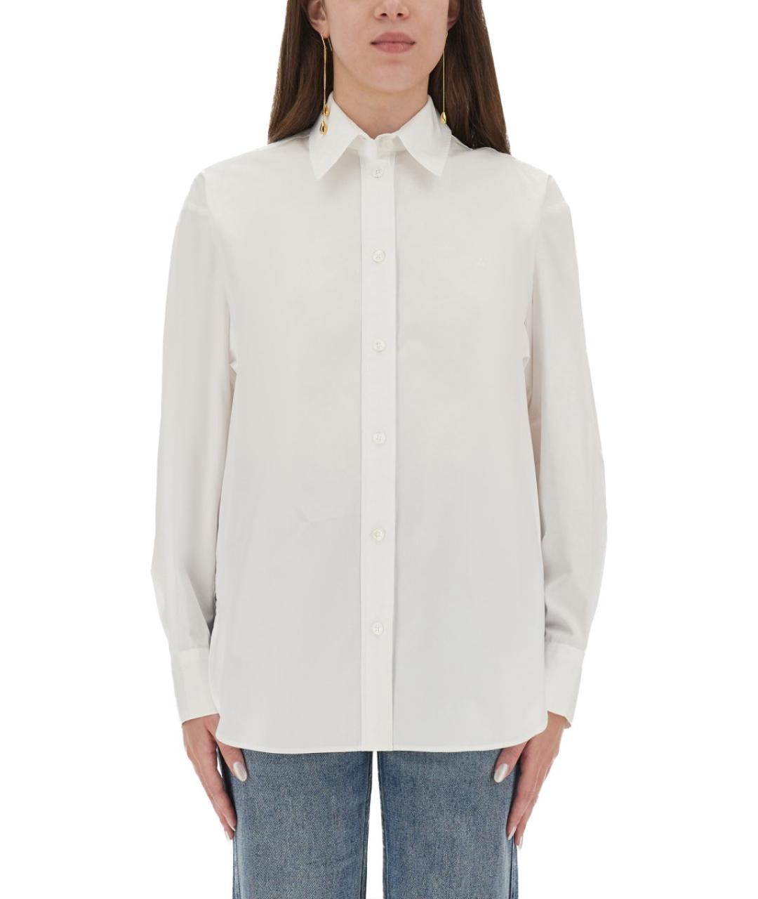 ISABEL MARANT Белая хлопковая рубашка, фото 5