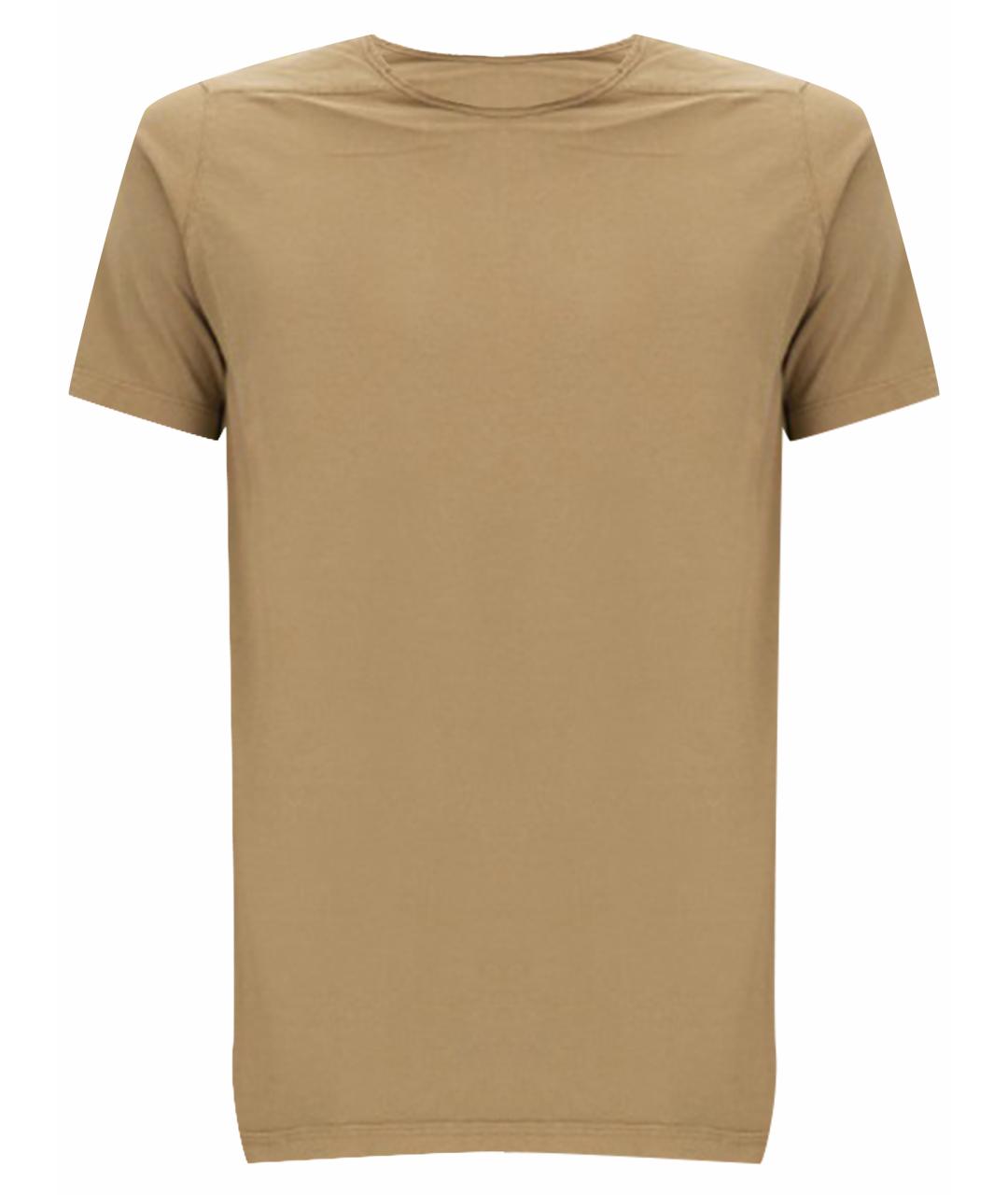 RICK OWENS DRKSHDW Белая хлопковая футболка, фото 1