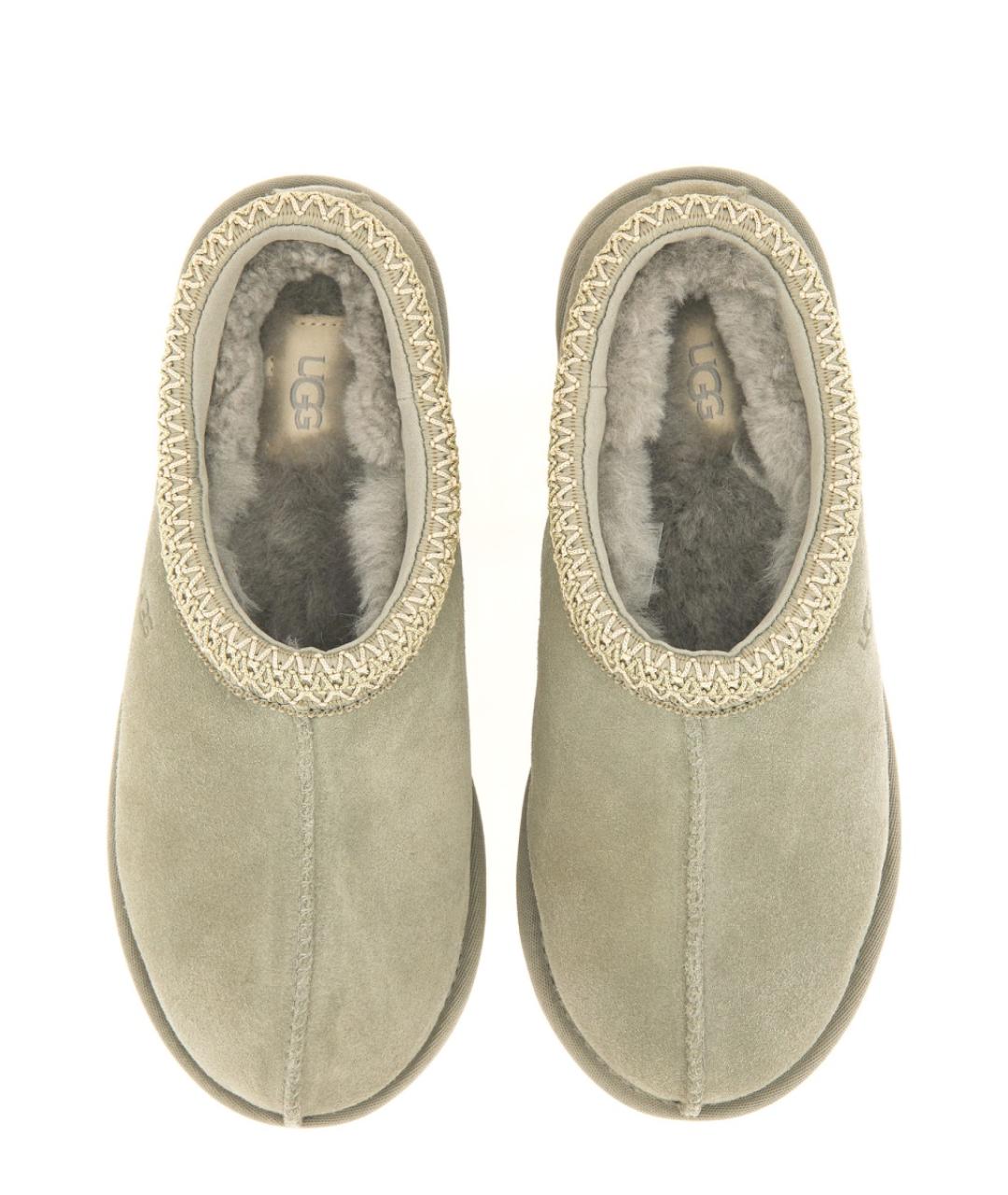UGG AUSTRALIA Зеленые нубуковые ботинки, фото 2