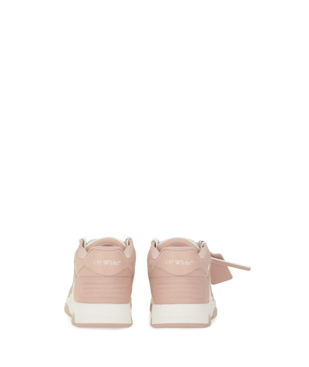 OFF-WHITE Розовые синтетические кроссовки, фото 4
