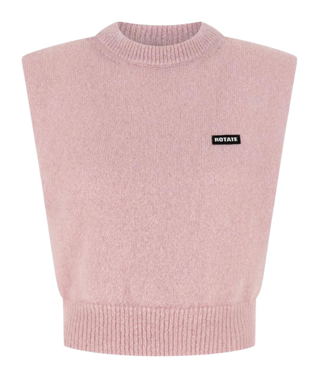 ROTATE Розовый жилет, фото 1