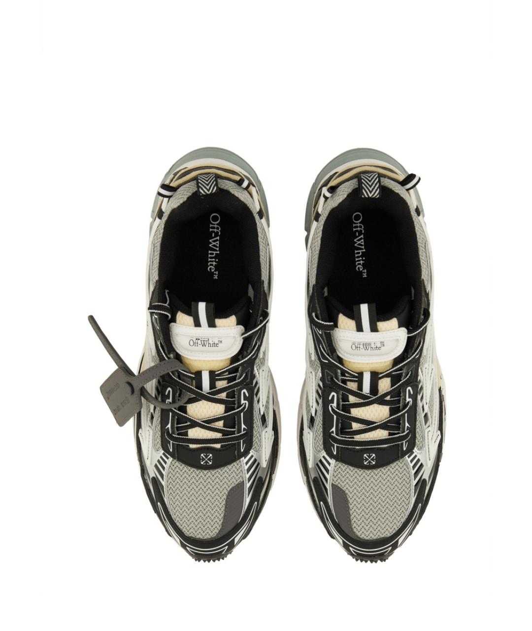 OFF-WHITE Мульти синтетические низкие кроссовки / кеды, фото 2