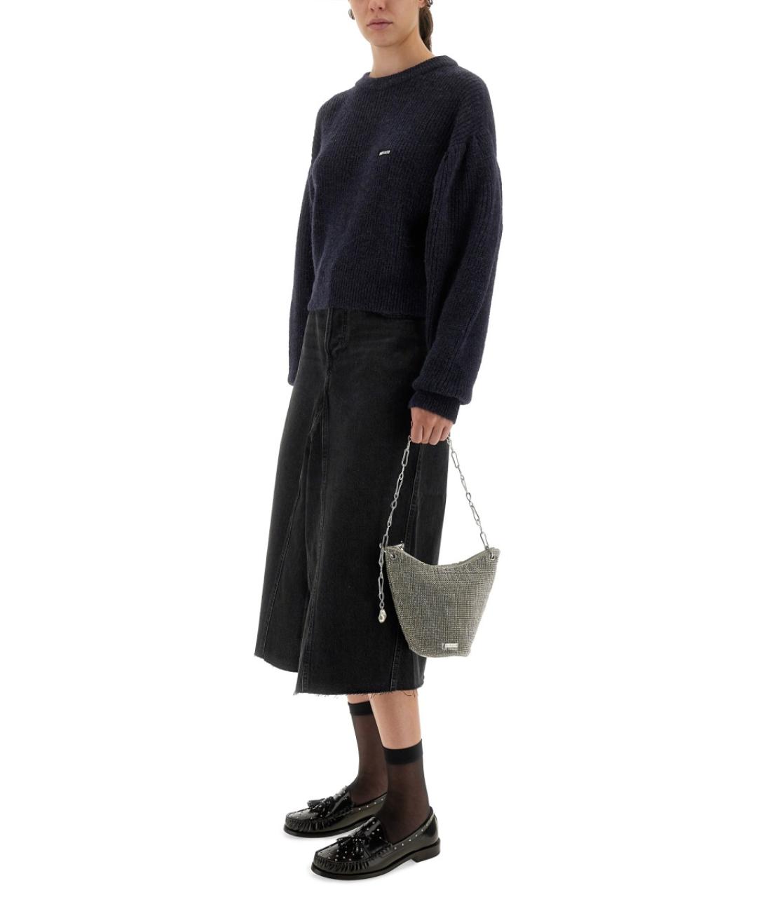 ROTATE Синий шерстяной джемпер / свитер, фото 2