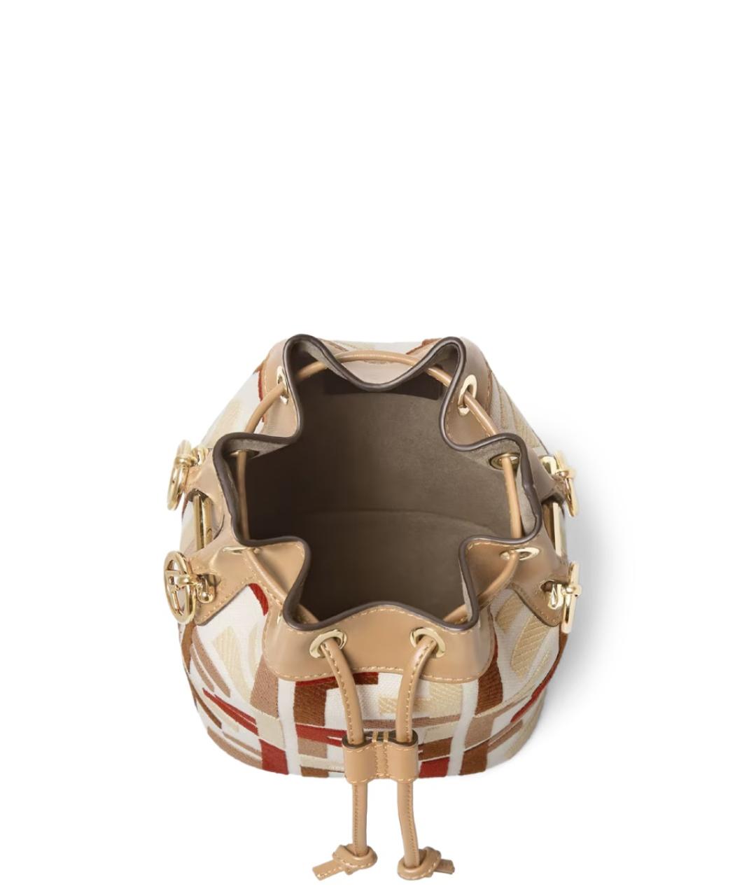 FENDI Мульти жаккардовая сумка тоут, фото 4