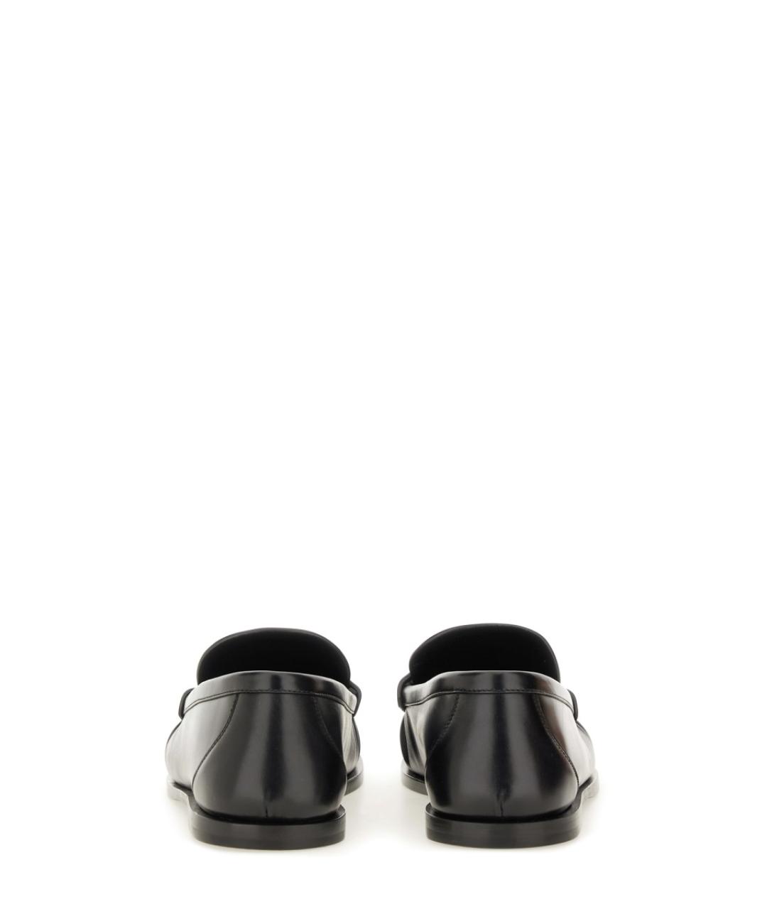 SAINT LAURENT Черные кожаные лоферы, фото 3