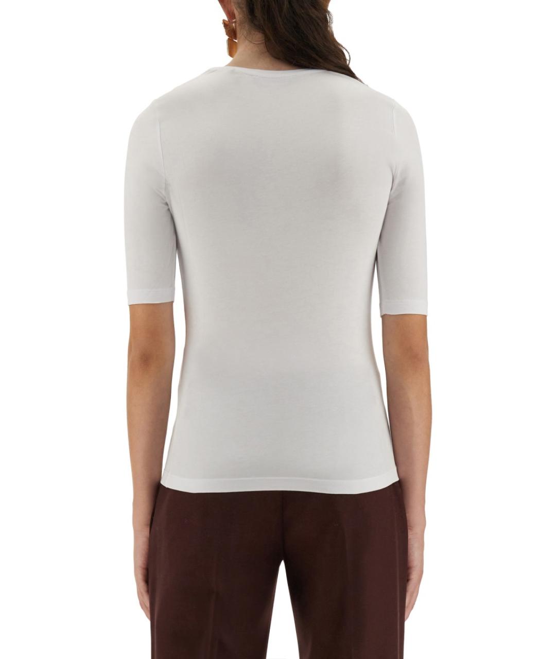 ROTATE Белая хлопковая футболка, фото 4