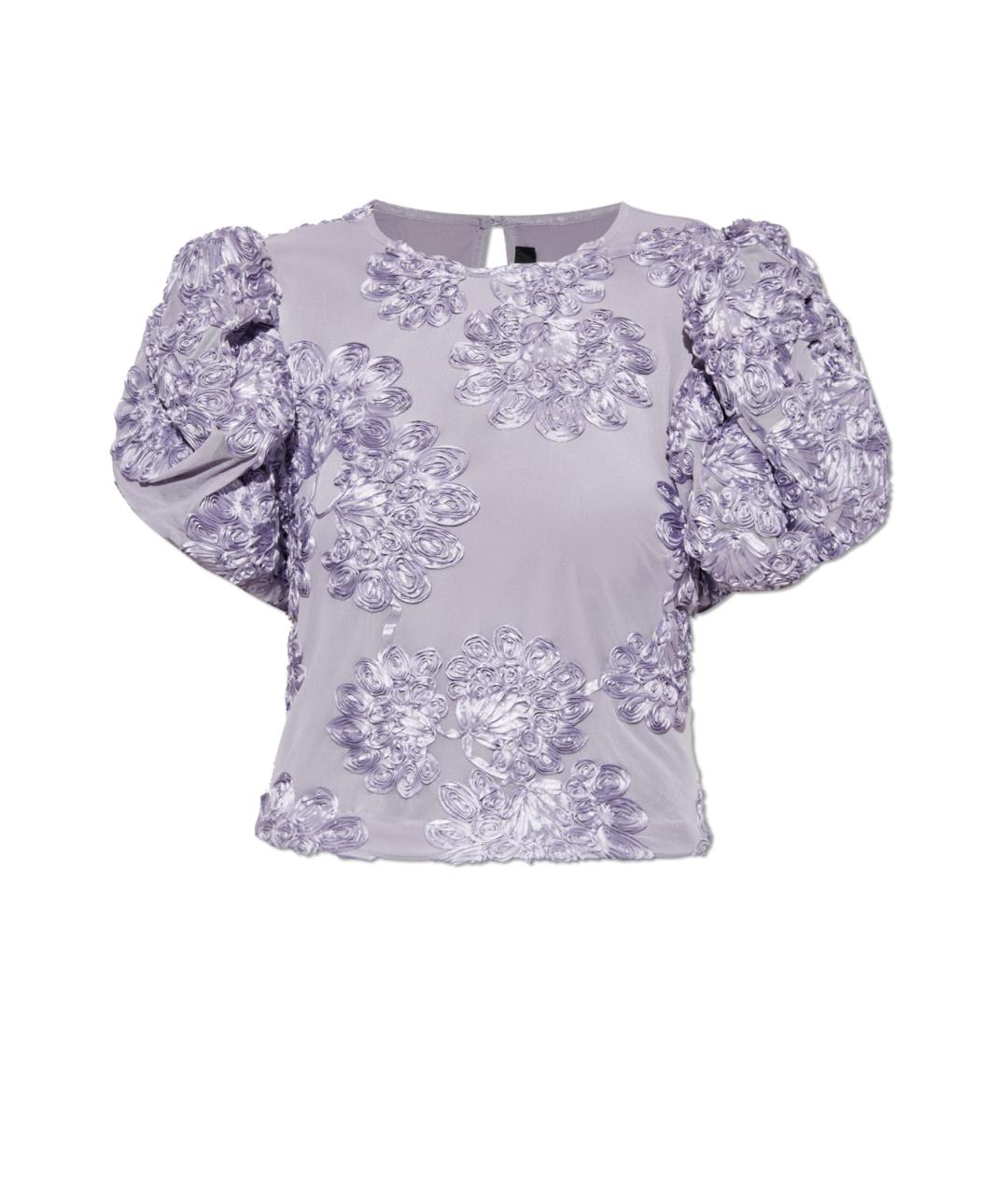 ROTATE Фиолетовая полиэстеровая блузы, фото 1