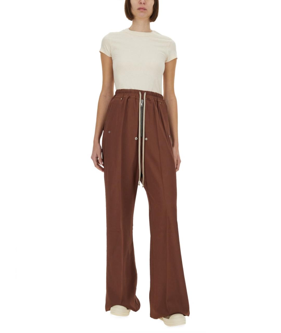 RICK OWENS Белая хлопковая футболка, фото 2