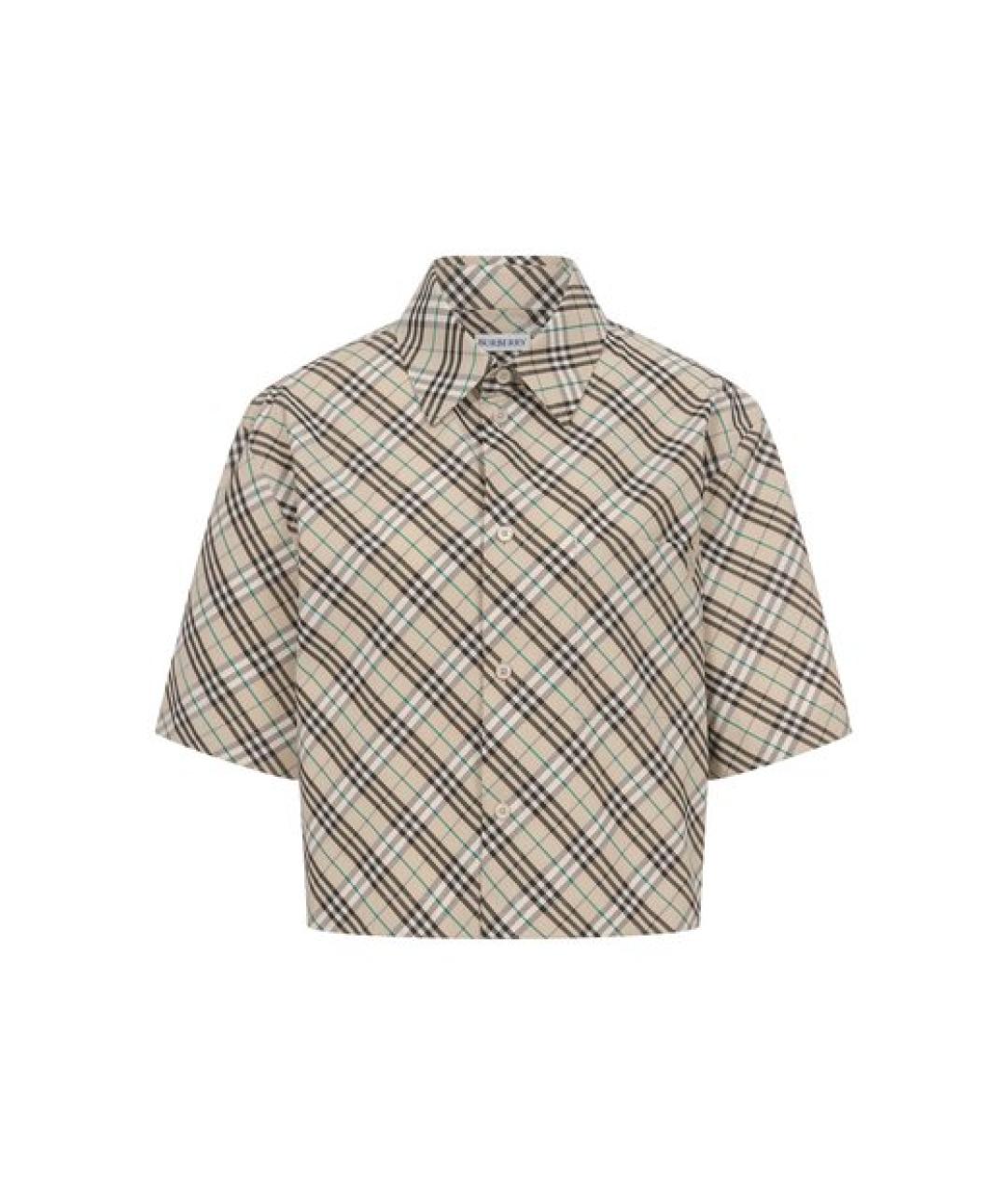 BURBERRY Мульти хлопковая рубашка, фото 1