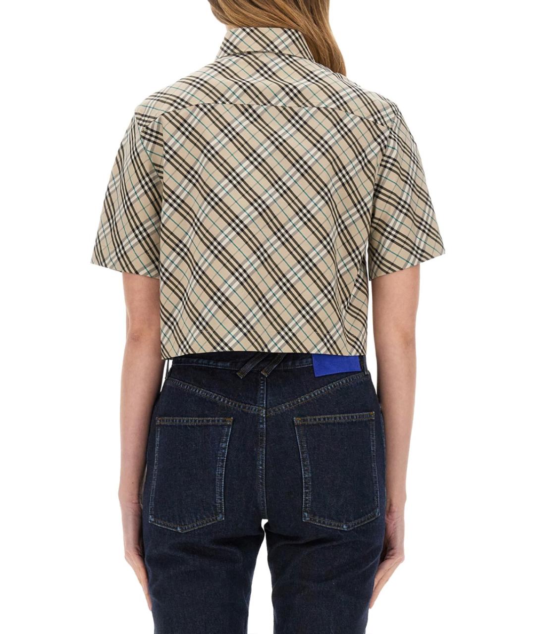 BURBERRY Мульти хлопковая рубашка, фото 4