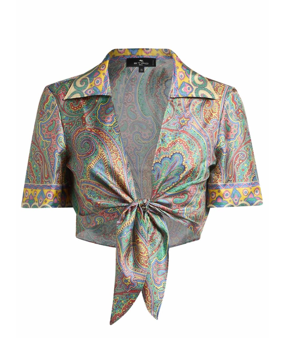 ETRO Мульти шелковая блузы, фото 1