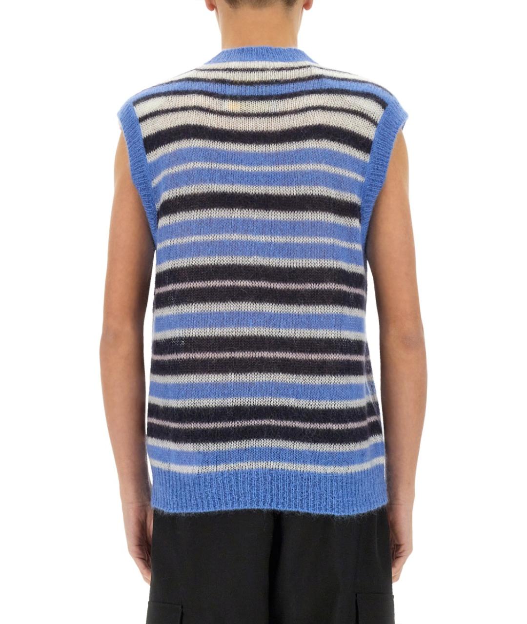 MARNI Мульти шерстяной жилет, фото 4